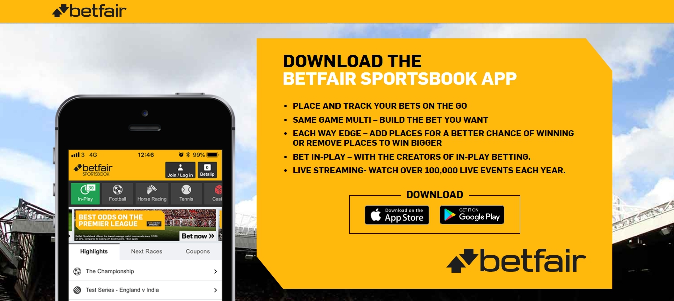 Download Betfair APP